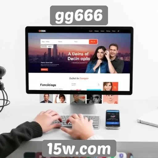 Experiência de usuário no site gg666